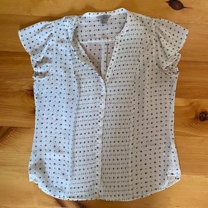 H&M Flutter Sleeve Shirt